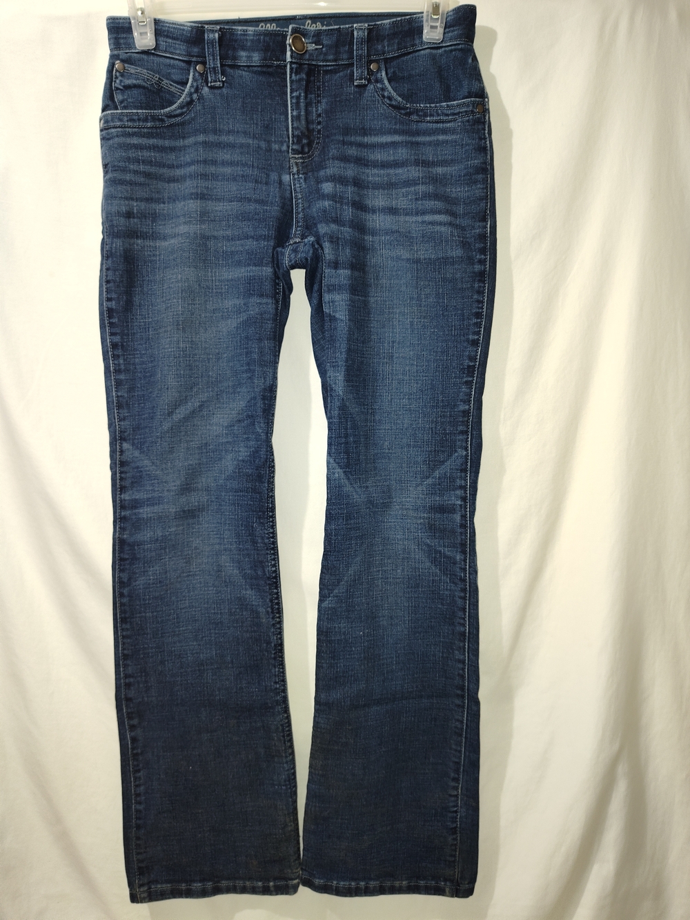 Wrangler Women's Dark Blue Boot-Cut Jeans
